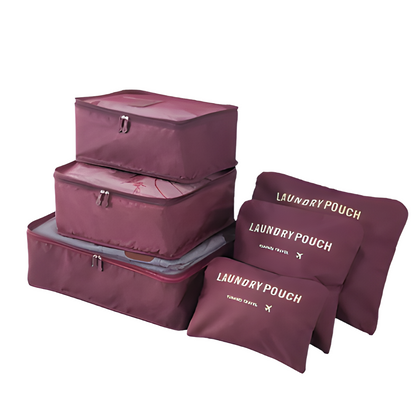 ORGANIZADOR DE ROPA PARA VIAJE X 6 UNI