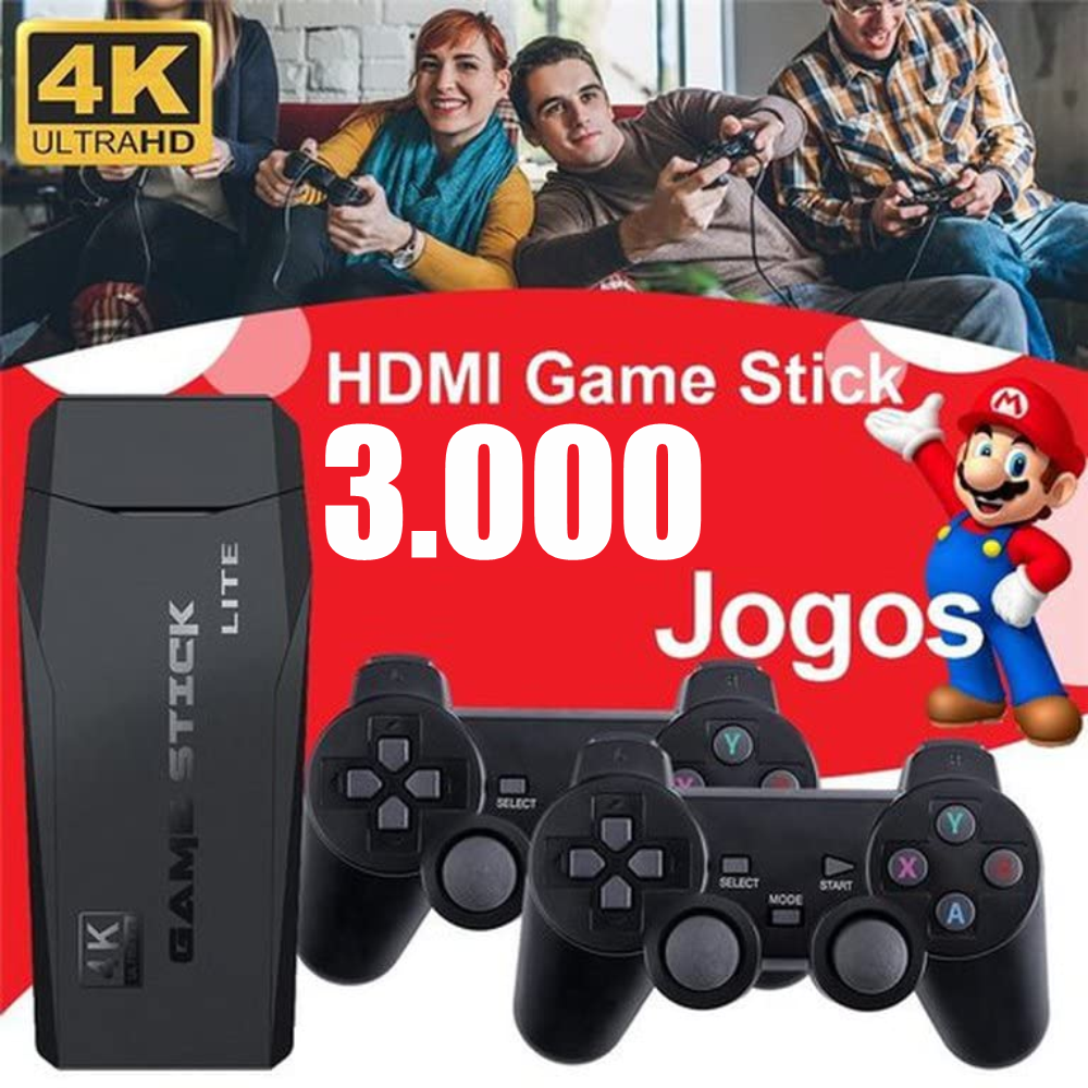 Consola Inalambrica 4k HDMI Game Stick