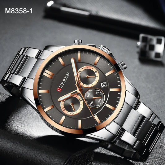 M:8358-1 RELOJ CURREN METÁLICO CRONOGRAF